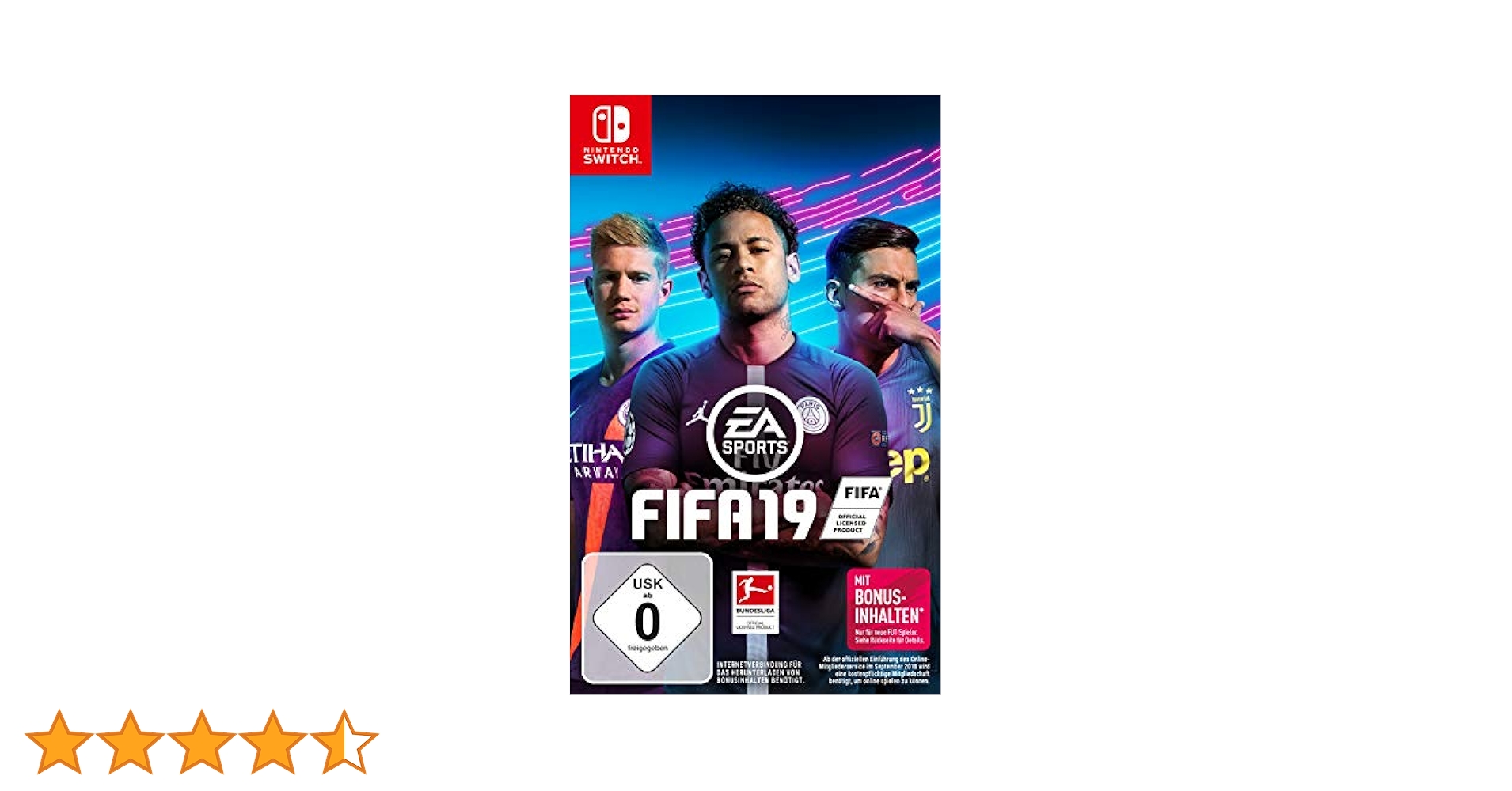FIFA 19 - edycja Standard - [Nintendo Switch] (zdjęcie może